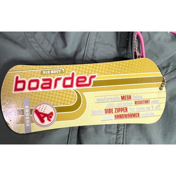 Vintage Y2K Old Navy Snow Boarder Anorak Jacket Small - Picture 5 of 16